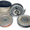 Hardy Marquis 8/9 Multiplier fly reel & 2 spare spools + case