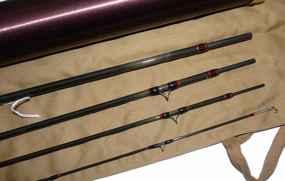 Hardy Pall Mall Centenary Rod 1892-1992, No61, 9ft 4 pce #4, unused xx rare - Image 3