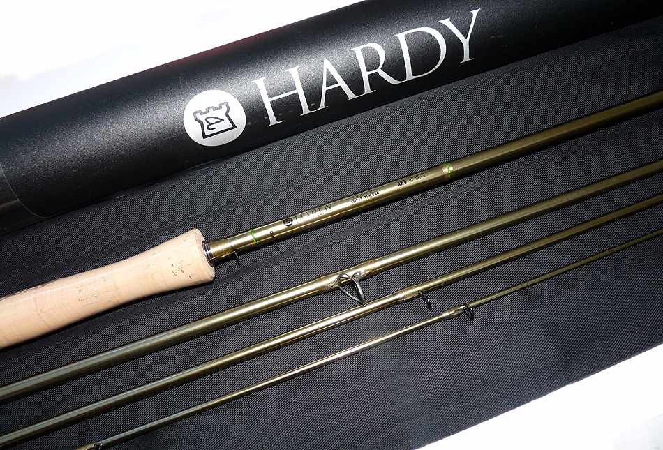 Hardy Demon Sintrix 330 10' 4 pce carbon fly rod with bag and tube #6 - Image 4