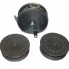 Hardy Perfect 3-5/8" vintage trout fly reel + 2 spare spools
