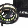 Loop Q Series 6/8 large arbour fly reel and case
