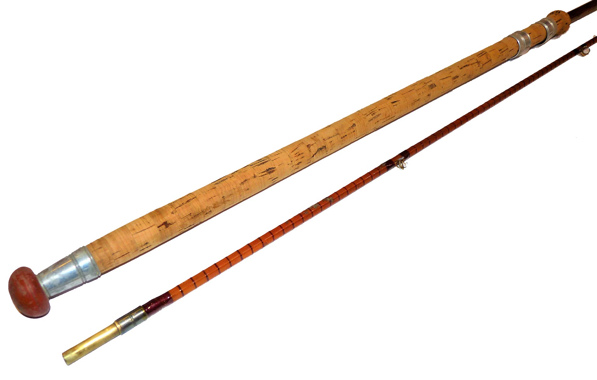 B James Richard Walker Avon MKIV 2 piece rod with bag - Image 2