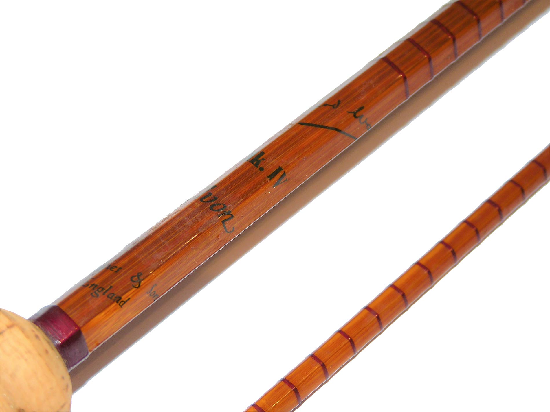 B James Richard Walker Avon MKIV 2 piece rod with bag - Image 6