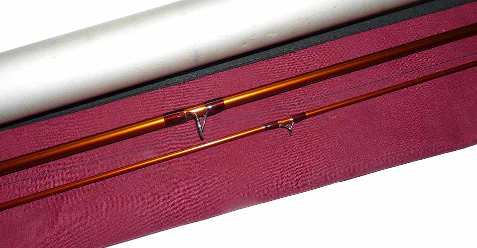 Sage FLi 9' 2 piece graphite fly rod #6, bag and tube - Image 4