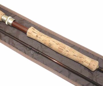 Sage Graphite 10' 2 pce fly rod #7 by Aquarius Scotland 2001 with bag