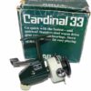 Abu Cardinal 33 Sweden vintage spinning reel, mint with box