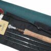 Hardy Jet Sintrix 8' 4 pce carbon travel fly rod #4 bag and tube