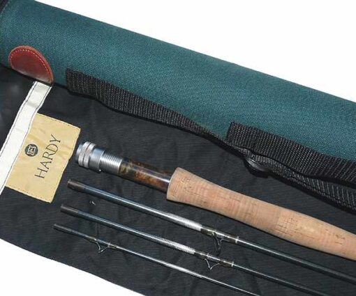 Hardy Jet Sintrix 8' 4 pce carbon travel fly rod #4 bag and tube