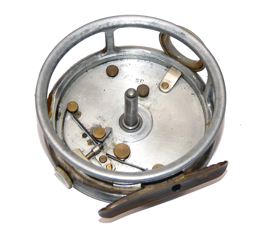 Hardy St George 3-3/8" vintage fly reel converted to LHW + s/spool - Image 4