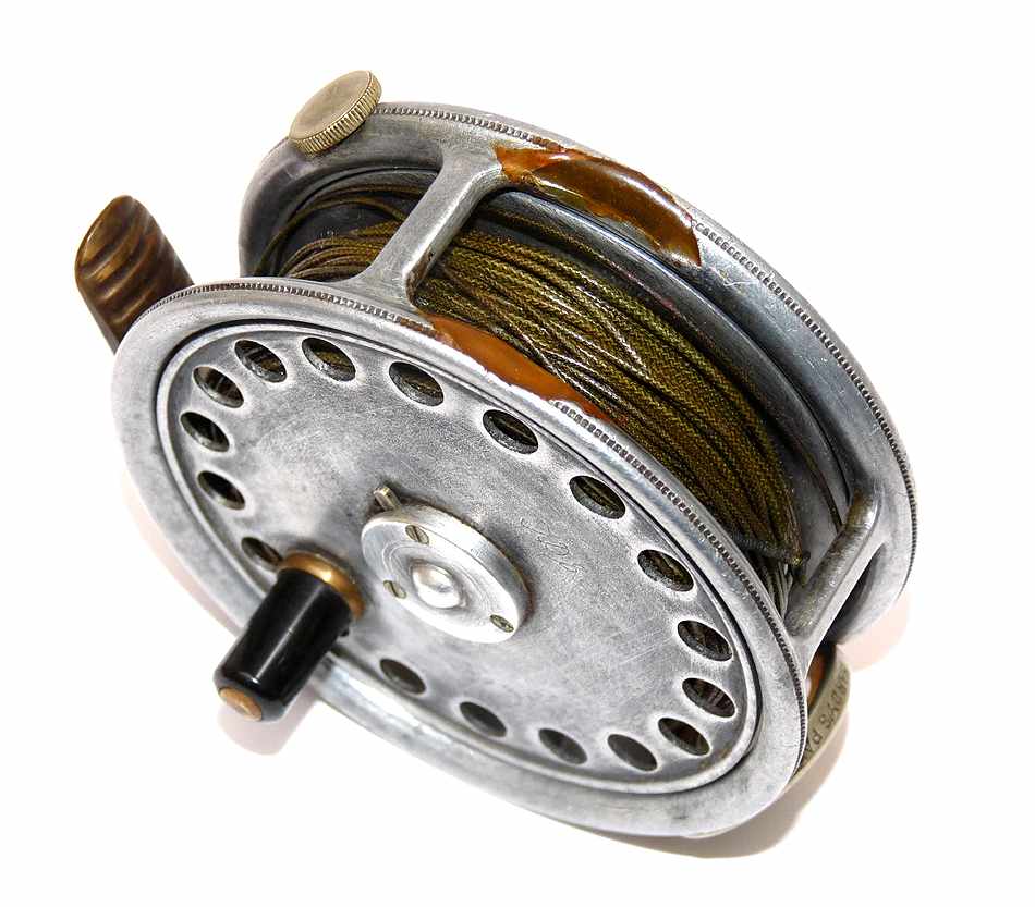Hardy St George 3-3/8" vintage fly reel converted to LHW + s/spool - Image 5