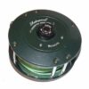 Shakespeare Beaulite by J W Young 4.25" wide drum salmon fly reel, mint