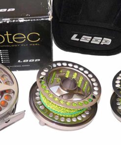 Loop Evotec FW 4/6 Sweden fly reel + 2 spare spools + box