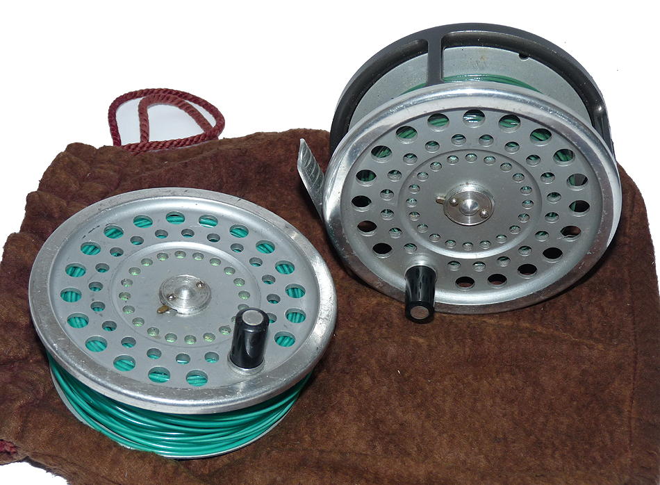 Hardy Marquis Salmon No 2 reel + s/spool + Cortland Dt11F line