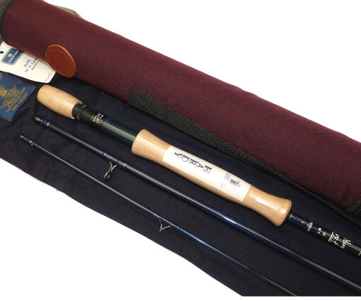 Hardy Elite 10' 3pc carbon fly rod #7, brand new with bag, tags and tube