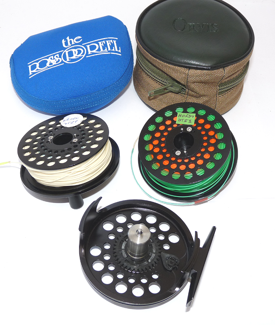 リール Ross Reel The Gunnison G2 Ross Reels USA Gunnison G-2 alloy fly reel, s/spool lines & cases