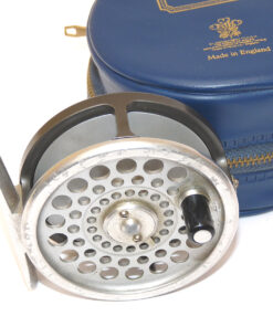 Hardy Marquis #4 brook river fly reel, rare size with padded zip case