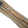 Fosters of Ashbourne The Wisp 6'6" 2pce cane bamboo dry fly rod, mint with bag