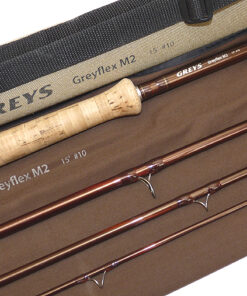Greys Greyflex M2 15' 4-piece carbon salmon fly rod #10, bag + tube