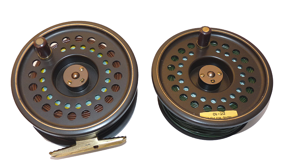 Hardy Golden Prince Salmon #11/12 & s/spool & Hardy lines & case