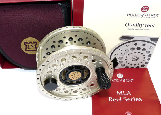 Hardy MLA Gold 400 Ltd Ed fly reel, brand new with papers, case and box