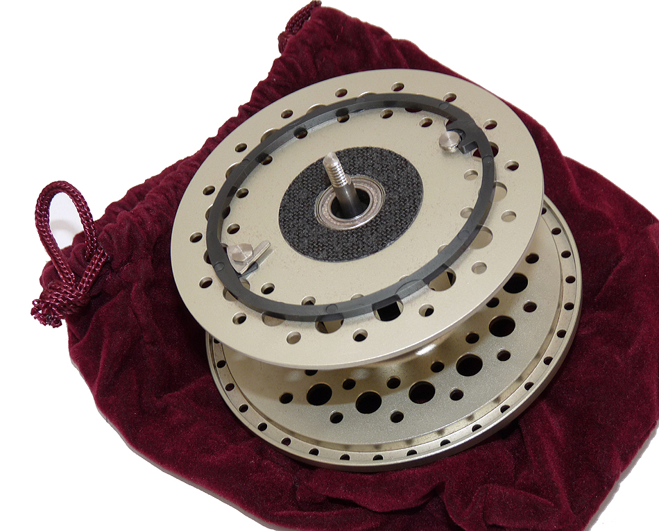 Hardy MLA Gold 400 Ltd edition spare spool and bag - Image 3