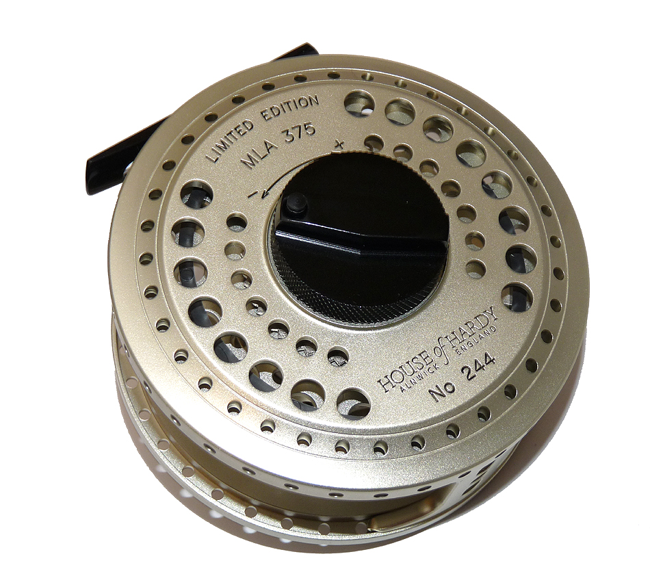 Hardy MLA Gold 375 Limited Ed fly reel brand new with papers case and box - Image 5