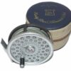 Hardy Marquis #6 alloy fly reel, Hardy line & padded case