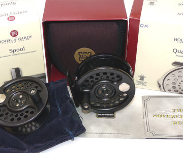 Hardy Sovereign 2000 #5 Ltd Ed fly reel + s/spool. new with case papers and boxes