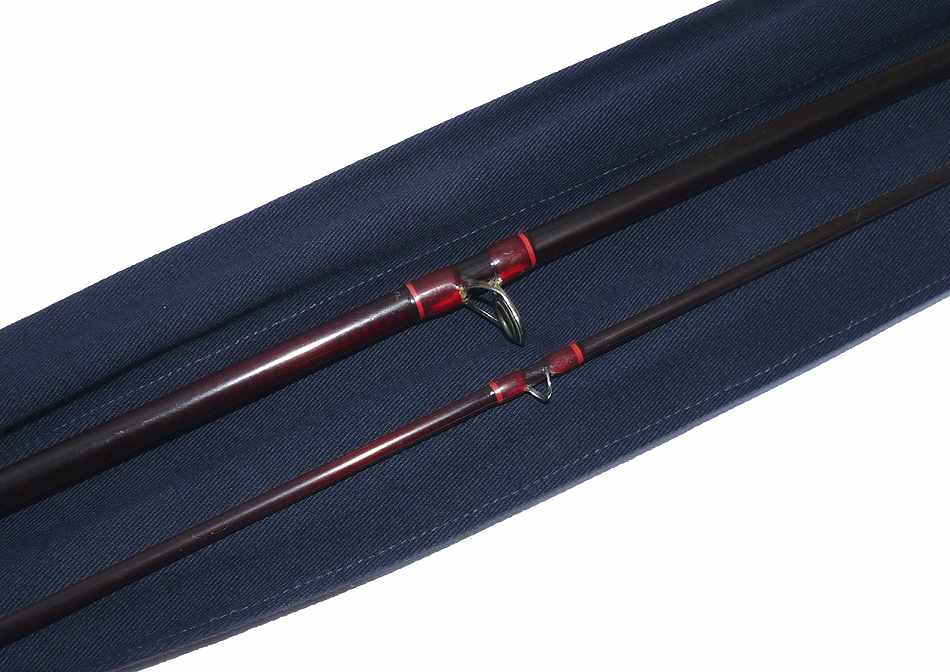 Hardy Graphite De-luxe 9'3" 2 pce trout fly rod #7/8 with bag - Image 4