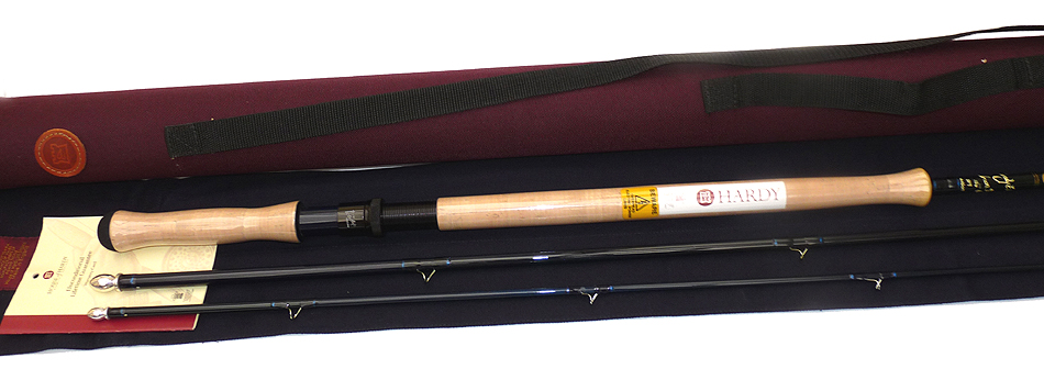Hardy Elite Salmon Fly 13'4" 3pc carbon rod,#9 new old shop stock with bag and tube - Image 8