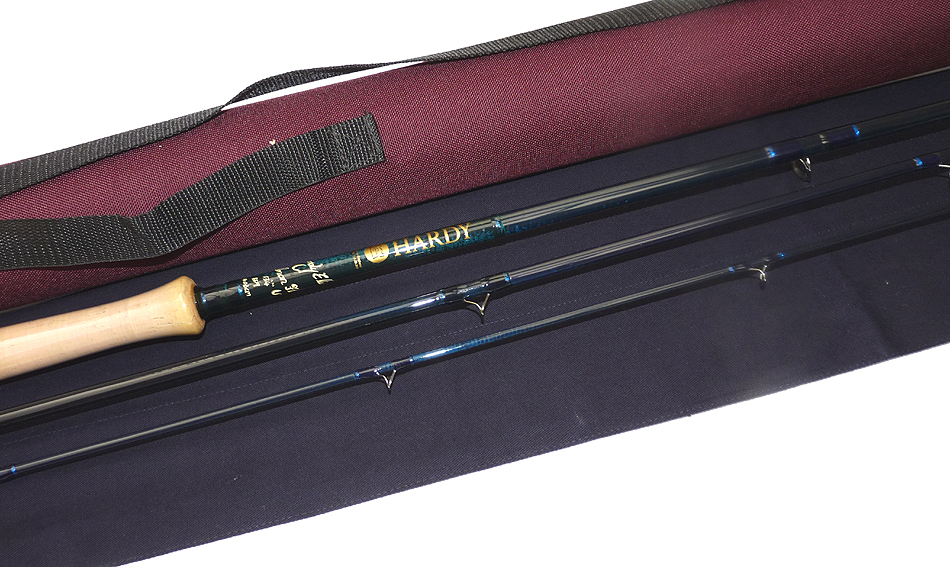 Hardy Elite Salmon Fly 13'4" 3pc carbon rod,#9 new old shop stock with bag and tube - Image 6