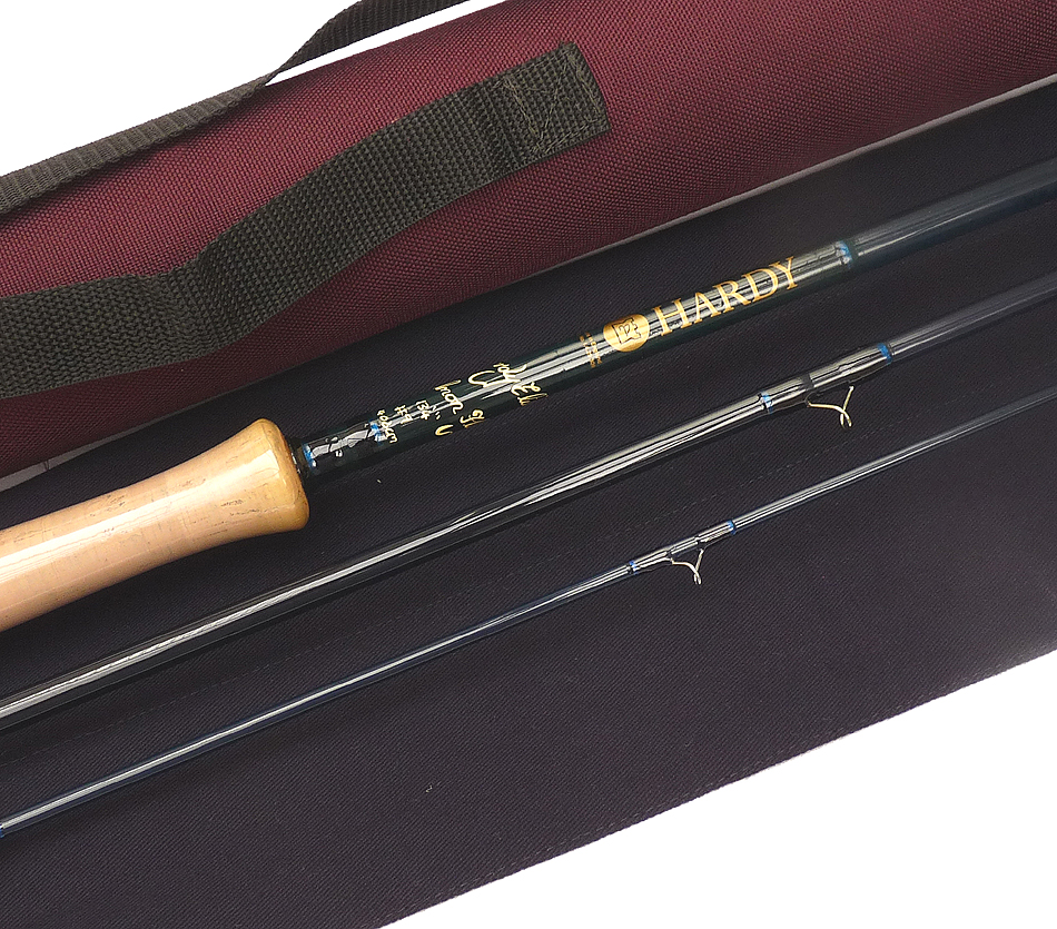 Hardy Elite Salmon Fly 13'4" 3pc carbon rod,#9 new old shop stock with bag and tube - Image 5