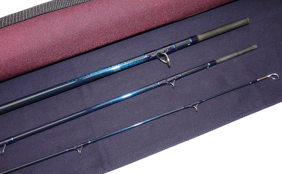 Hardy Elite Salmon Fly 13'4" 3pc carbon rod,#9 new old shop stock with bag and tube - Image 4