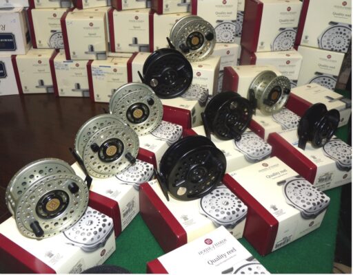 Hardy fishing reel collection