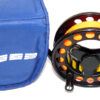 Loop Sweden Model 3W large arbor saltwater fly reel & case