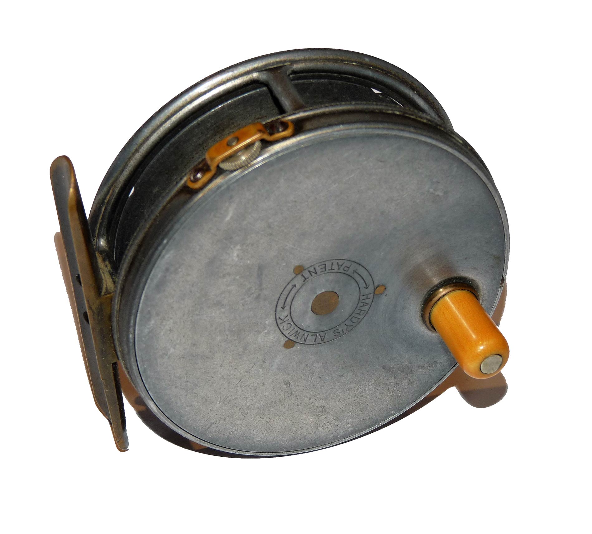 Hardy Perfect 3 3/8" trout fly reel 1912 check