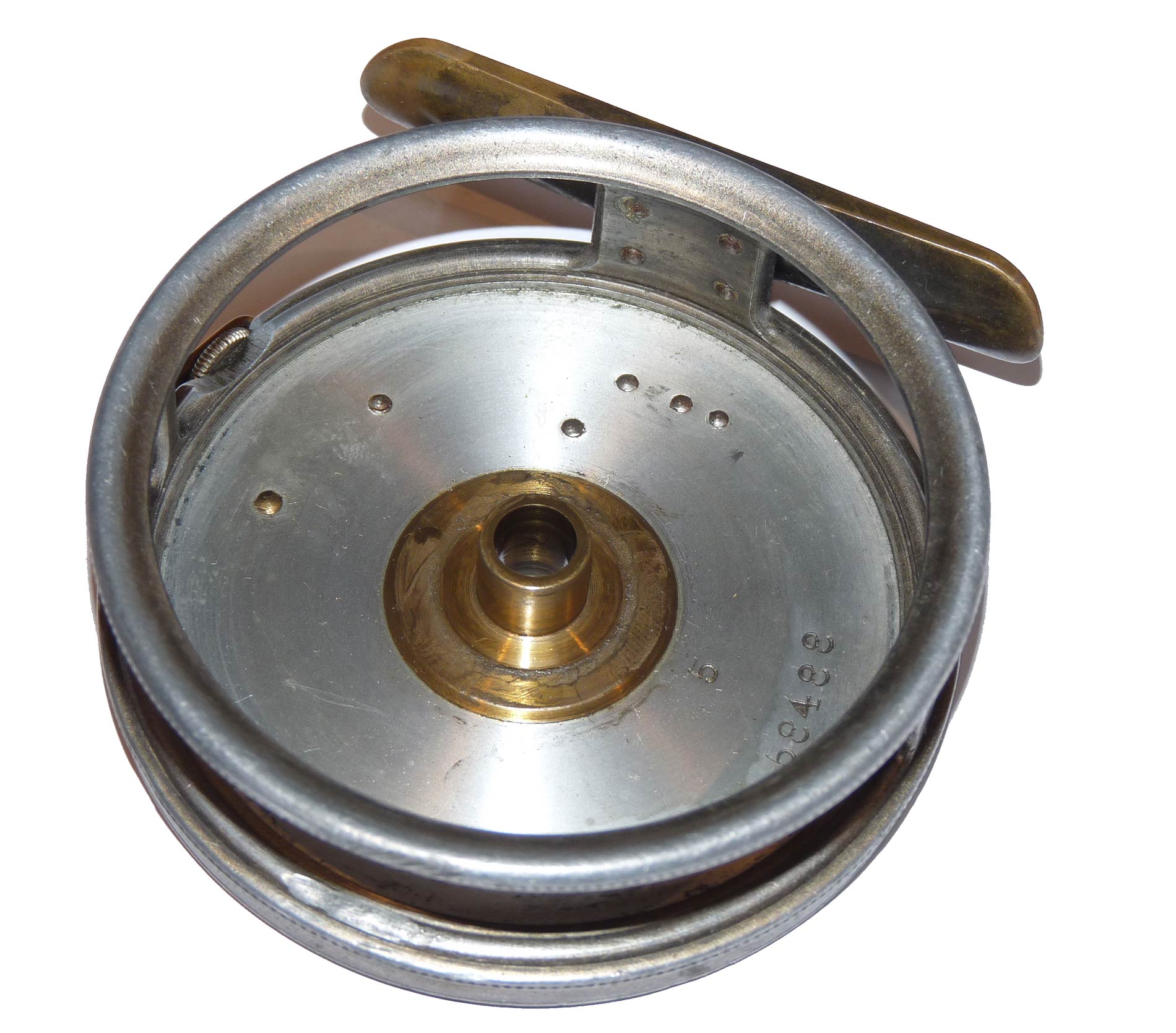Hardy Perfect 3 3/8" trout fly reel 1912 check - Image 6