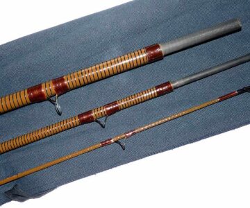 Alternative view of Daiwa Osprey Salmon Graphite Coil 15' 3 pce fly rod #10-11 with bag