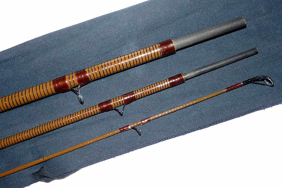 Alternative view of Daiwa Osprey Salmon Graphite Coil 15' 3 pce fly rod #10-11 with bag