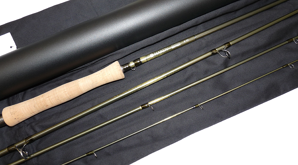 HARDY ΖΕΝΙΤΗ SINTRIX 10' #7 Hardy Zenith Sintrix 9' 4 pce carbon fly rod #7, mint with bag and