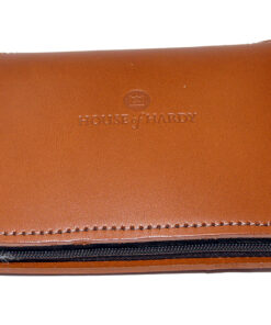 Hardy sheepskin leather pocket fly wallet, brand new old stock