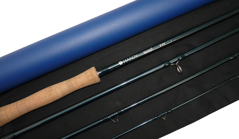 Hardy Proaxis-X Sintrix 9' 4-piece graphite travel fly rod, #12 + bag & tube