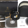 Hardy St George Junior 2-9/16 black edition fly reel RHW agate guide, case papers and box