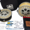 Lamson LS 4 reel + spare spool + 2 Rio 9/10 Spey lines + tips and cases