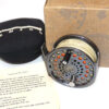 Lamson Velocity 1.5 large arbor trout fly reel with case and box