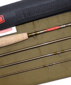 Alternative view of Reddington RS4 8'6" 4pce carbon travel for rod #5. bag and tube