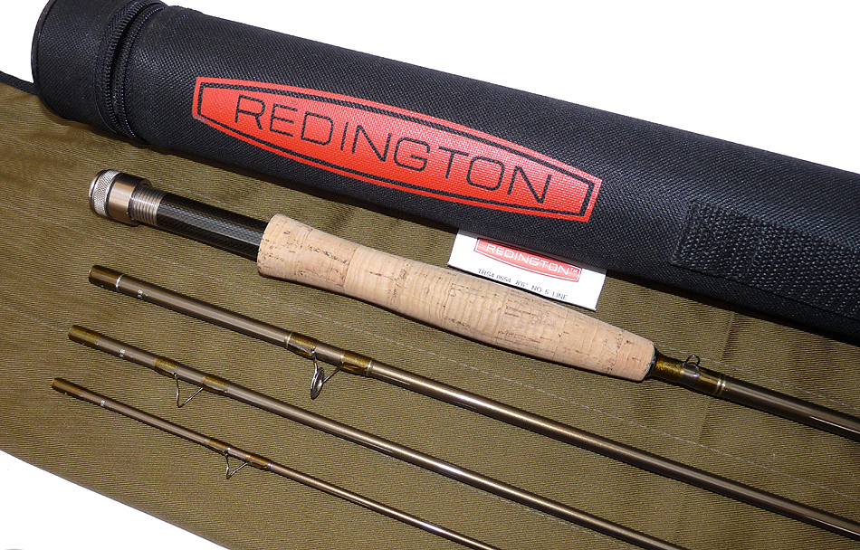 Reddington RS4 8'6" 4pce carbon travel for rod #5. bag and tube