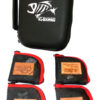 Rio fly line tips 4 Rio pouches + Loomis case salmon