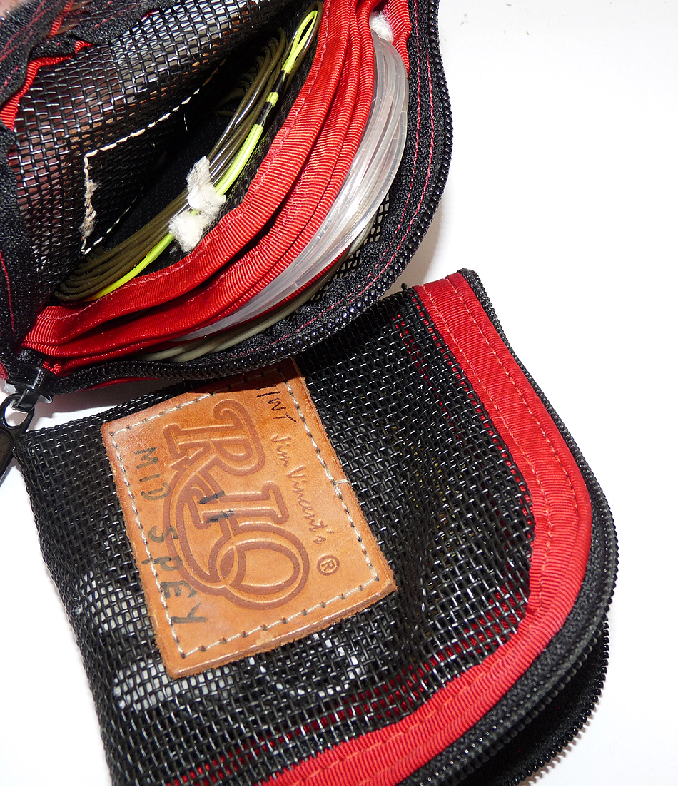 Rio fly line tips 4 Rio pouches + Loomis case salmon - Image 5
