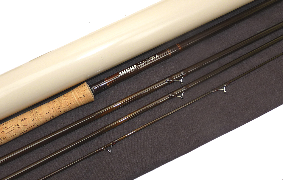 Sage Graphite 4 15'1" 4 piece salmon fly rod #10 with bag and tube - Image 3